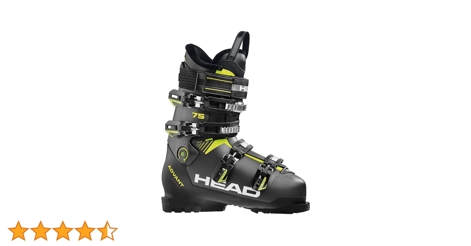 ★美品★ HEAD ヘッド スキーブーツ 75 黒/黄 Amazon | HEAD(ヘッド)ADVANT EDGE 75 スキーブーツ 初級 オール